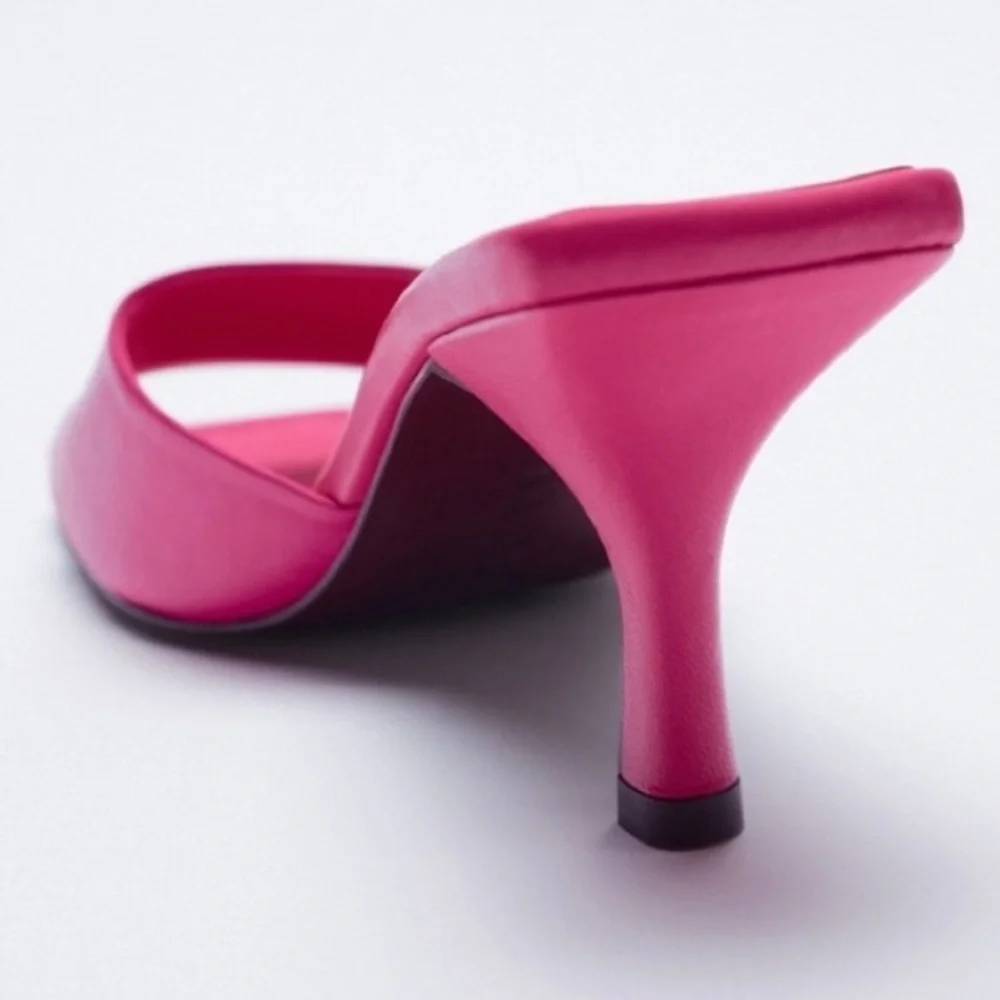 ZARA Bloggers Fav Leather Sandals - Price Firm - Picture 4 of 16